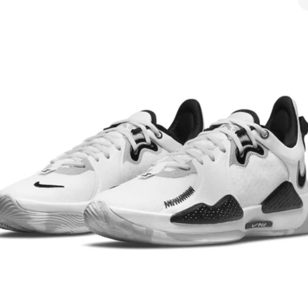 Nike PG 5 TB 'White Black' basketball sneakers shoes men’s 8 women’s 9/9.5